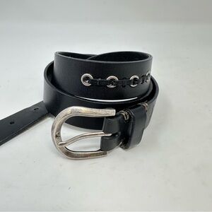 Dockers 1" Grommeted Leather‎ Belt Black M